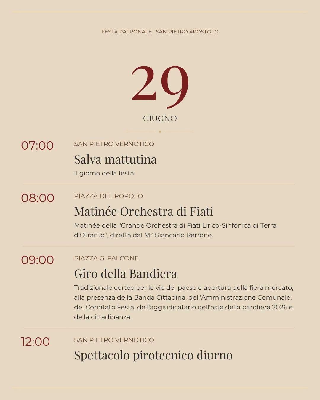 Programma Festa Patronale 2026 - 6