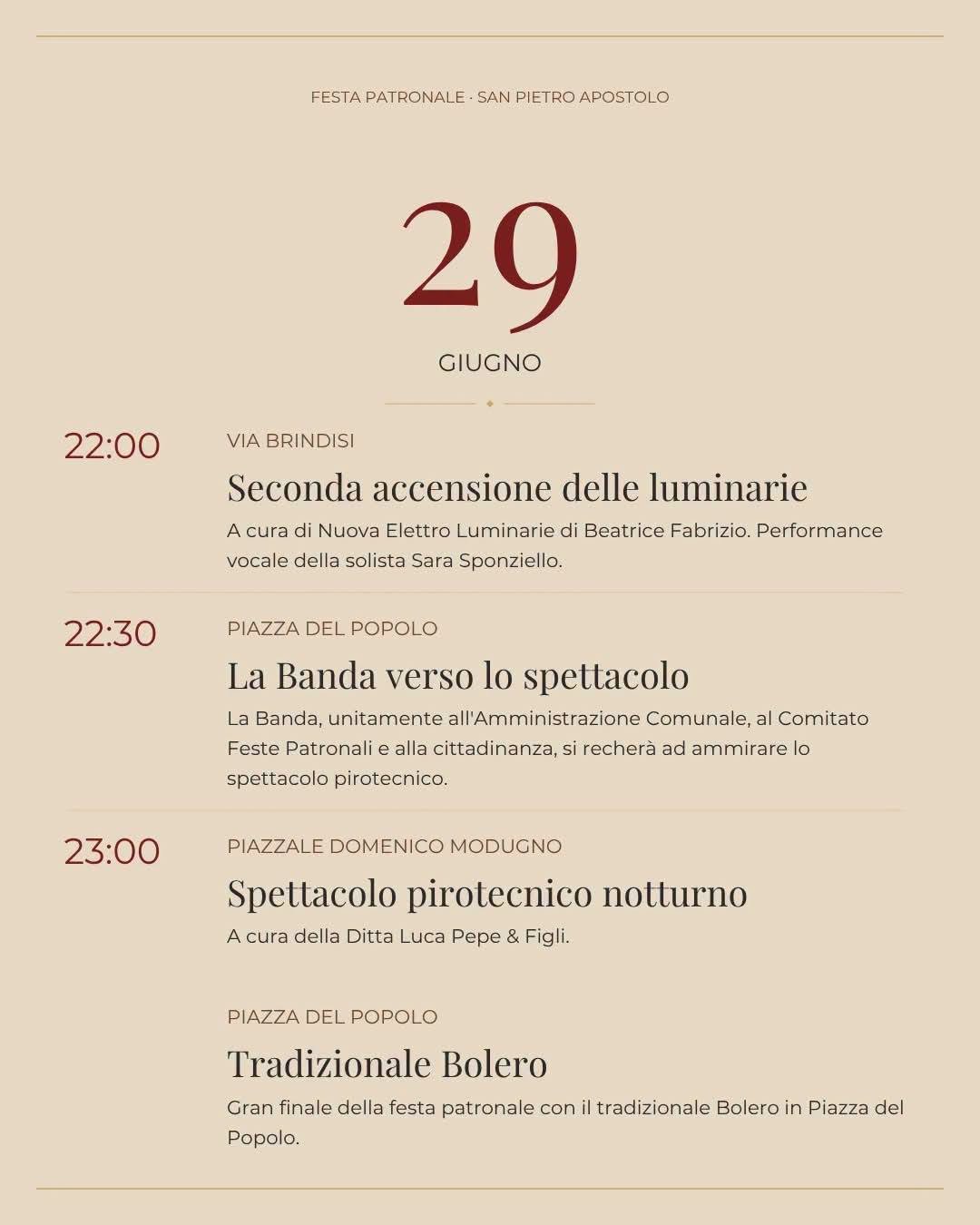 Programma Festa Patronale 2026 - 8